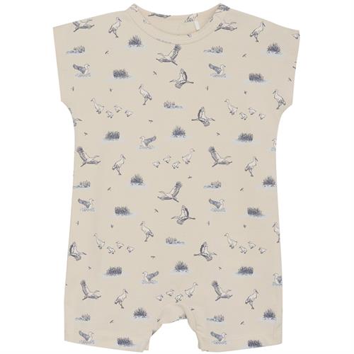 Fixoni sommerdragt beige storke - GOTS, str. 62, 68, 74