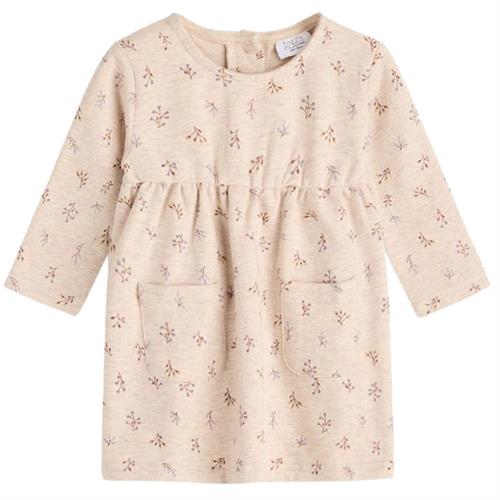 Hust & Claire kjole isoli beige grene - økologisk, str. 86, 92