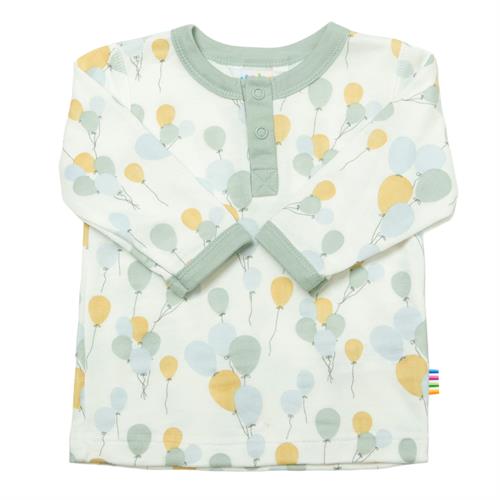 JOHA bluse bambus balloner lys grøn, str. 80