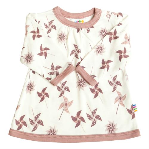 JOHA bluse bambus vindmøller rosa, str. 80, 90