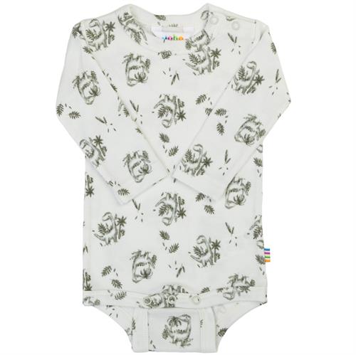 JOHA body bambus mintgrøn dino, str. 60, 70, 80, 90