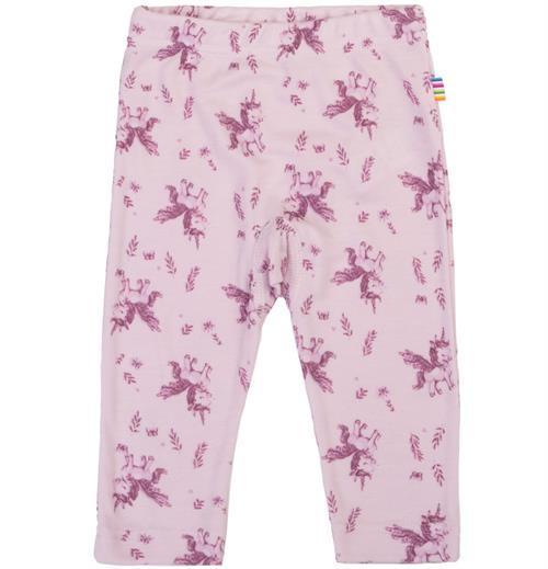 JOHA bukser bambus lyserød enhjørning, str. 50, 60, 70, 80, 90