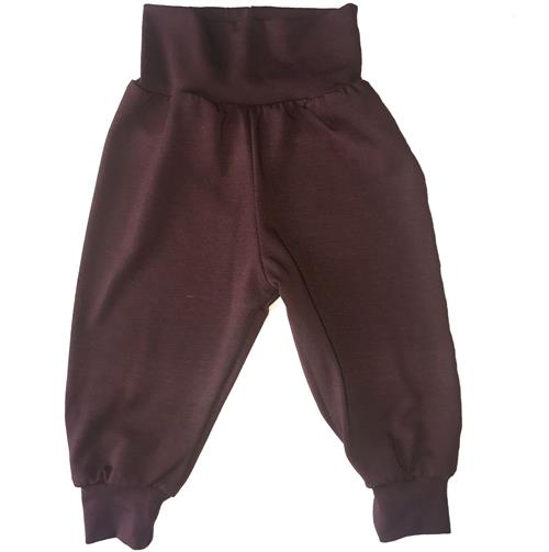 LT-design bukser bambus blomme str. 56, 62, 68, 74