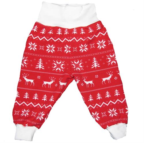 LT-design bukser isoli jul rød, str. 50, 56, 62, 68, 74, 80, 86, 92
