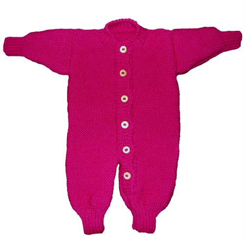 LT-design præmatur uld heldragt mørk cerise, str. 44