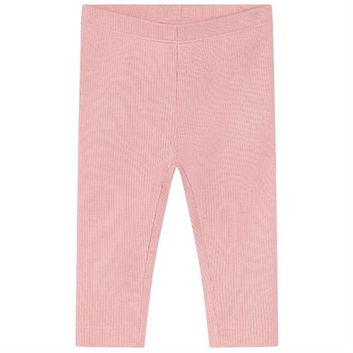 Minymo bukser rib modal rosa, str. 74, 80, 86, 92