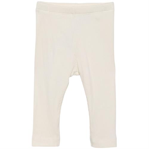 Minymo bukser rib modal råhvid, str. 50, 56, 62