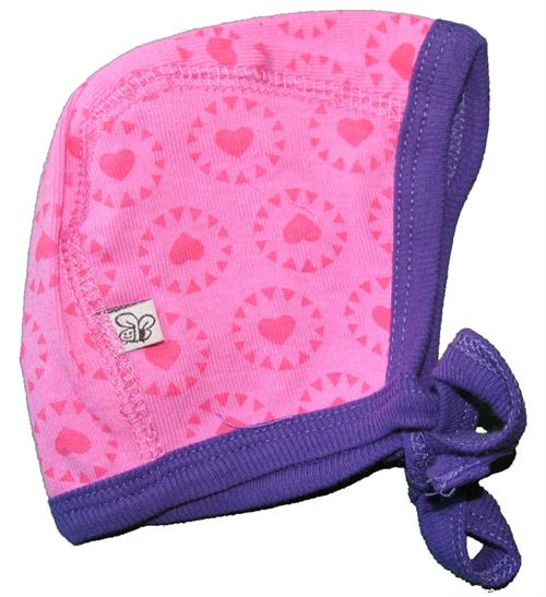 Pippi præmatur hue pink med hjerter, str. 32