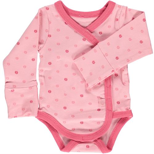 Småfolk præmatur slå om-body økologisk minimulti æbler rosa, str. 38, 44