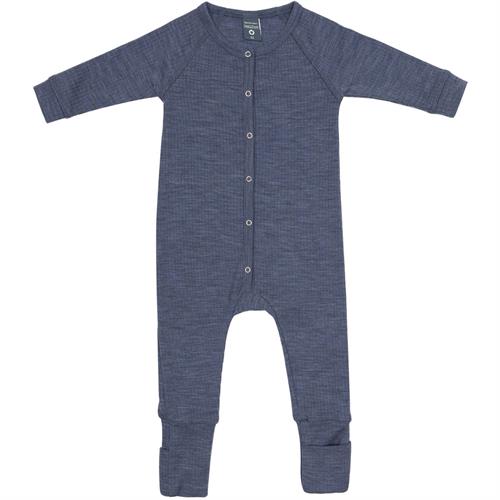 Smallstuff præmatur heldragt uld denim meleret, str. 44, 48